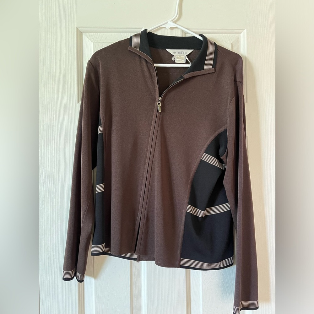 Exclusively Misook Zip Up Jacket - image 1